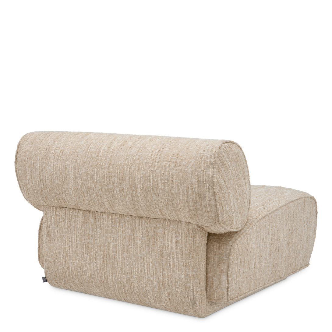 Chair Urbano Boucl&Eacute; Sonata Cream Furniture Eichholtz