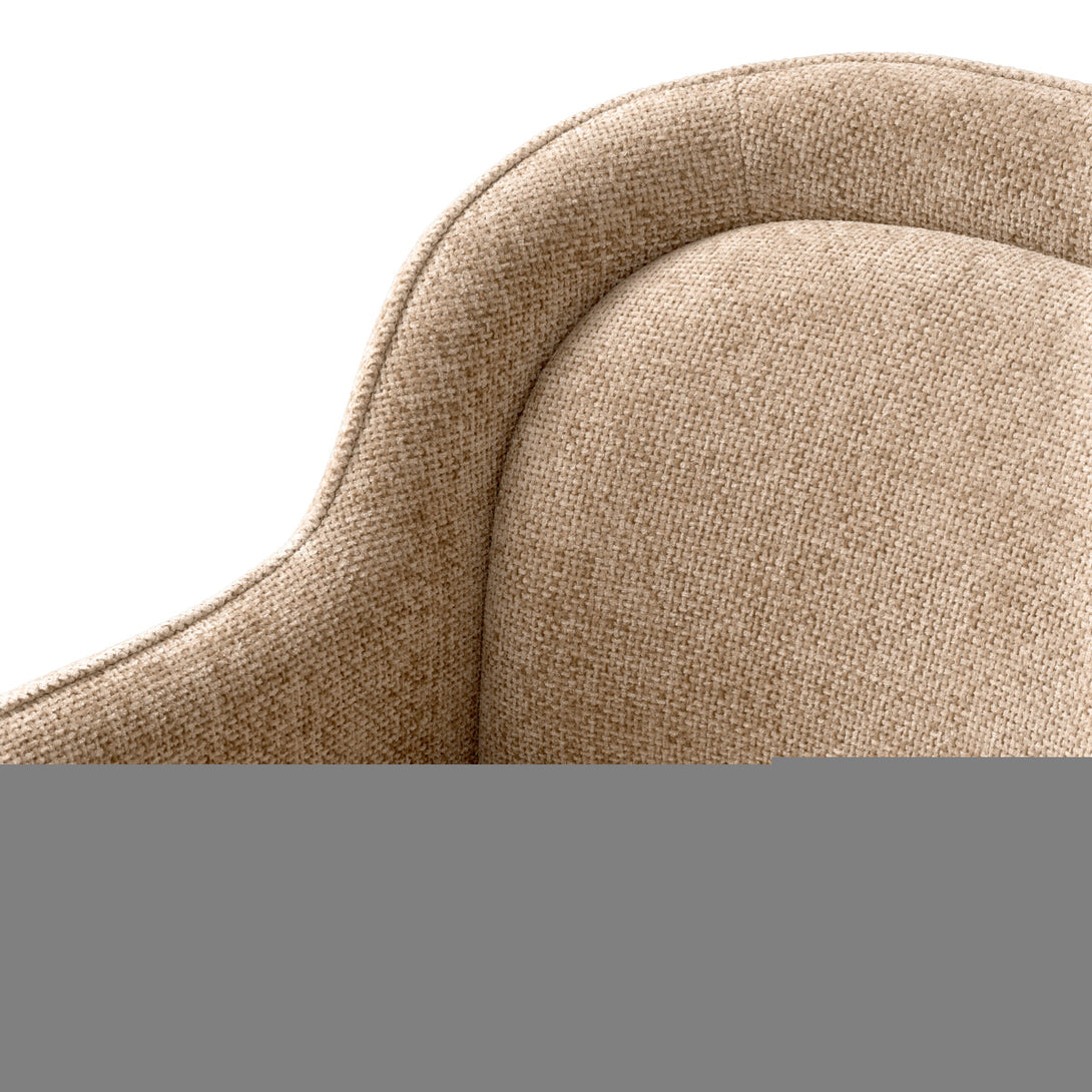 Chair Barrier Left Lyssa Sand Furniture Eichholtz