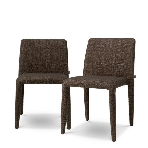 Dining Chair Leiza Set Of 2 Renato Brown Furniture Eichholtz