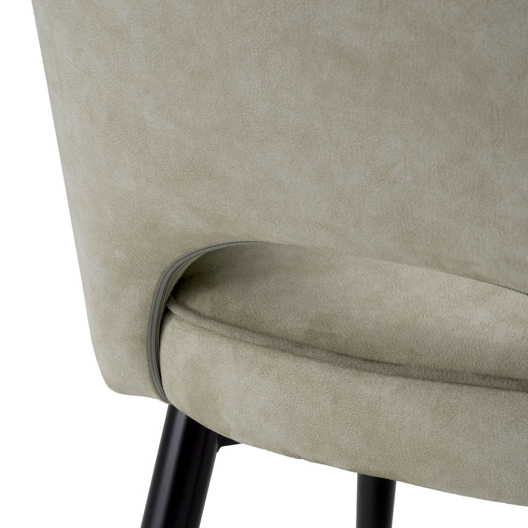 Dining Chair Cliff Mayer Silver Furniture Eichholtz