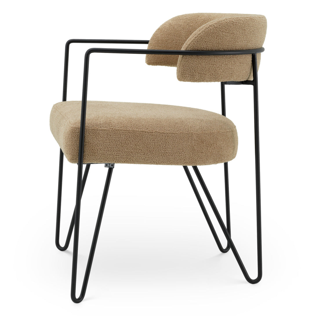 Dining Chair Giuseppe Trenton Beige Furniture Eichholtz