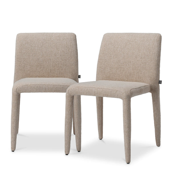 Dining Chair Leiza Set Of 2 Renato Off-White Furniture Eichholtz
