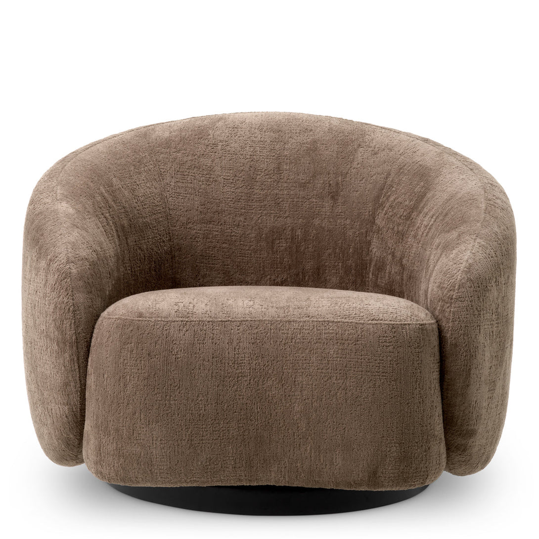 Swivel Chair Amore Avelin Brown Furniture Eichholtz