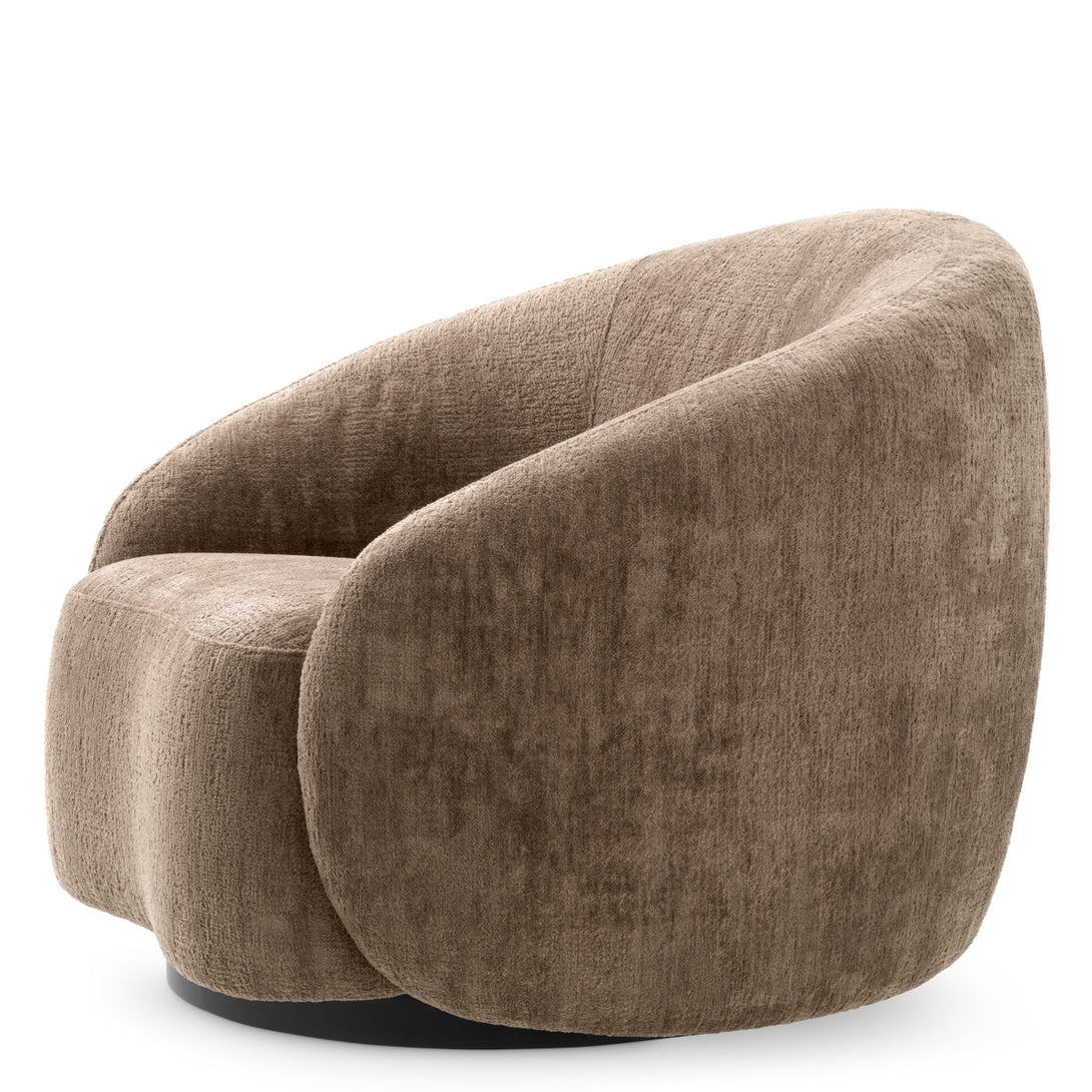 Swivel Chair Amore Avelin Brown Furniture Eichholtz