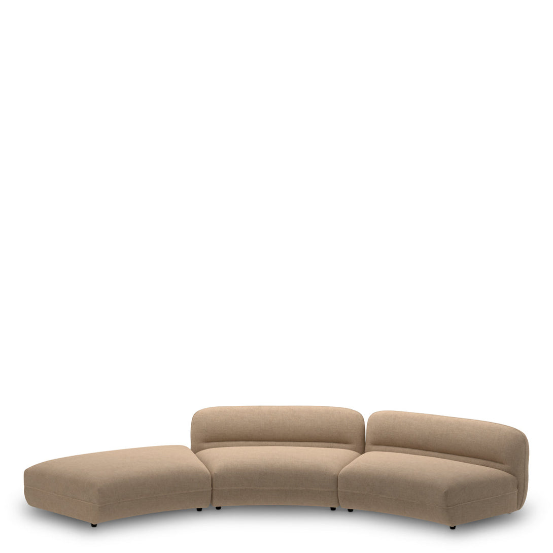 Modular Sofa Grand Avenue - Ottoman Stratfort Warm Grey - Image 4