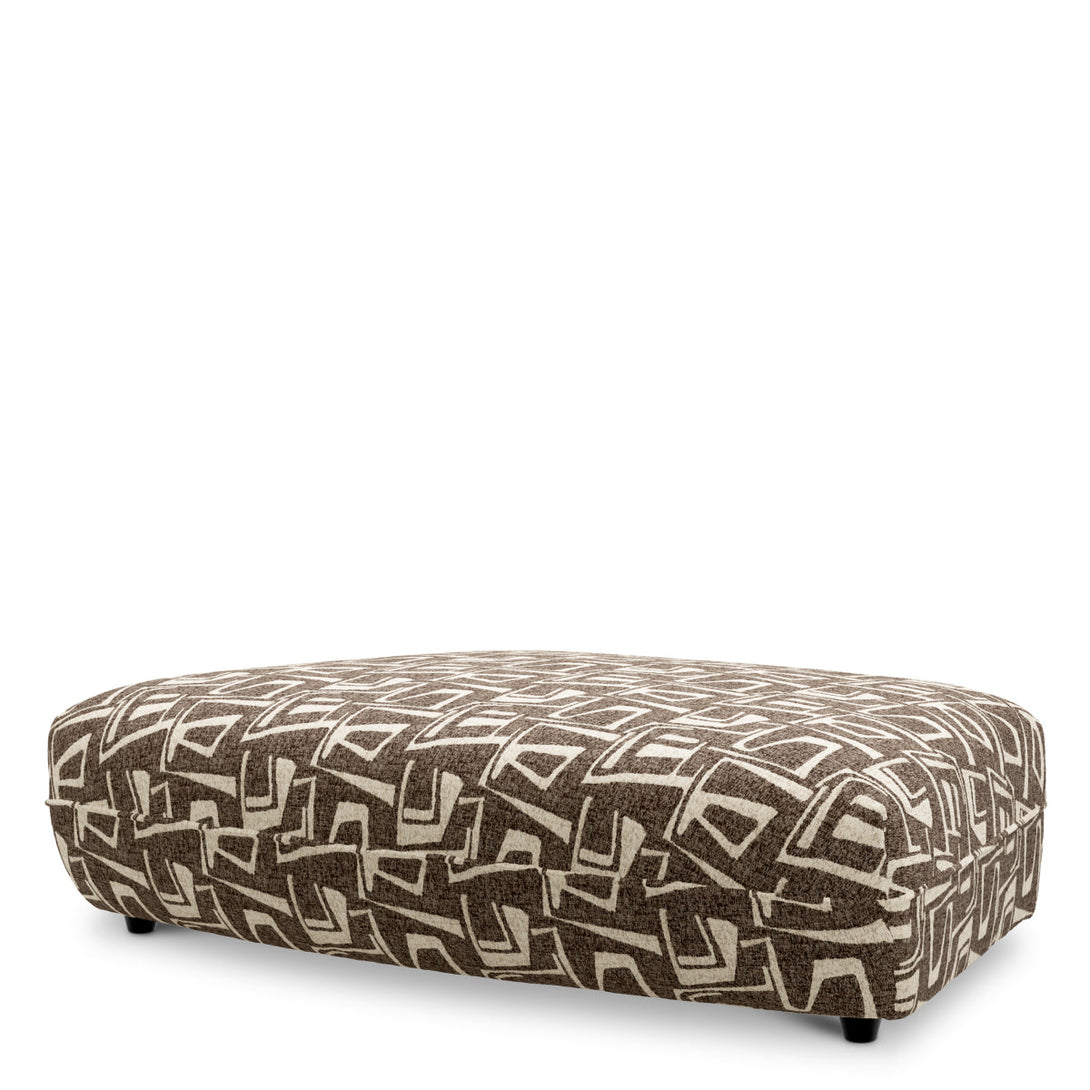 Modular Sofa Grand Avenue - Ottoman Davenport Dark Brown - Image 1