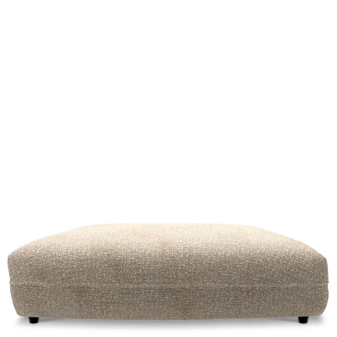 Modular Sofa Grand Avenue - Ottoman Montclair Silver - Image 2