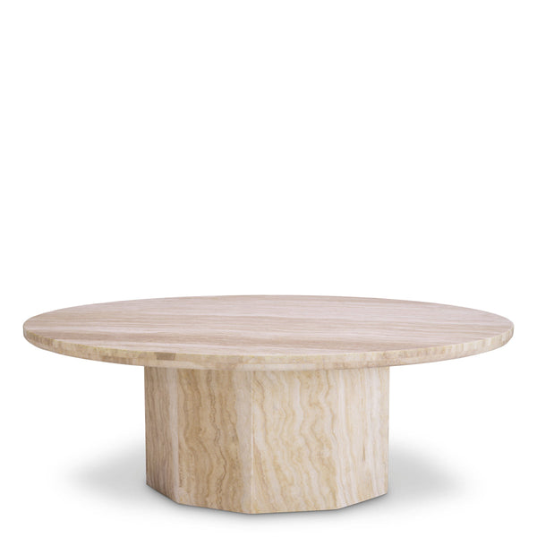 Coffee Table Florence Travertine Furniture Eichholtz