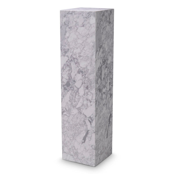 Column Lucca L White Marble Furniture Eichholtz