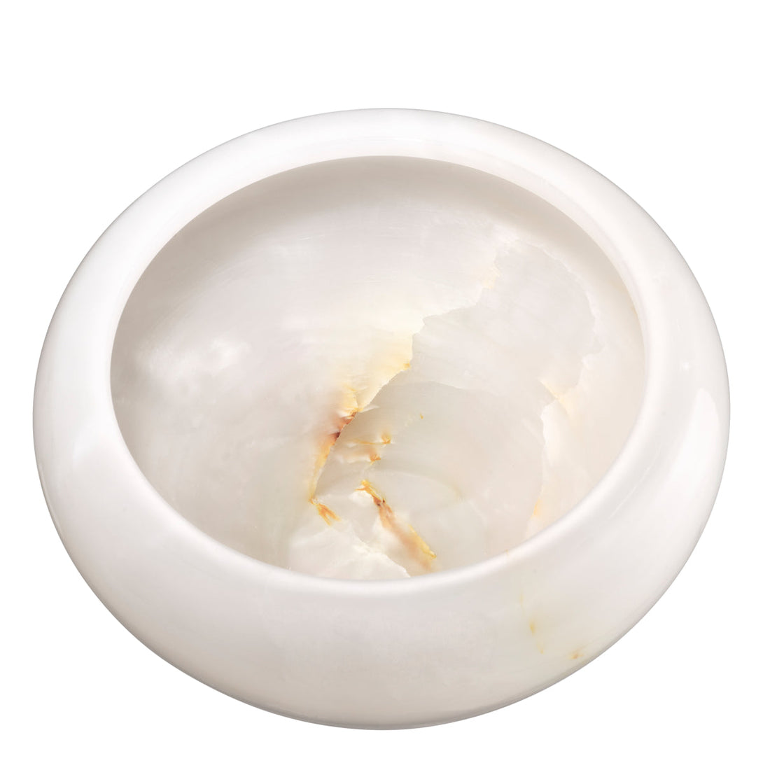 Vase Fayum Natural Onyx Accessories Eichholtz