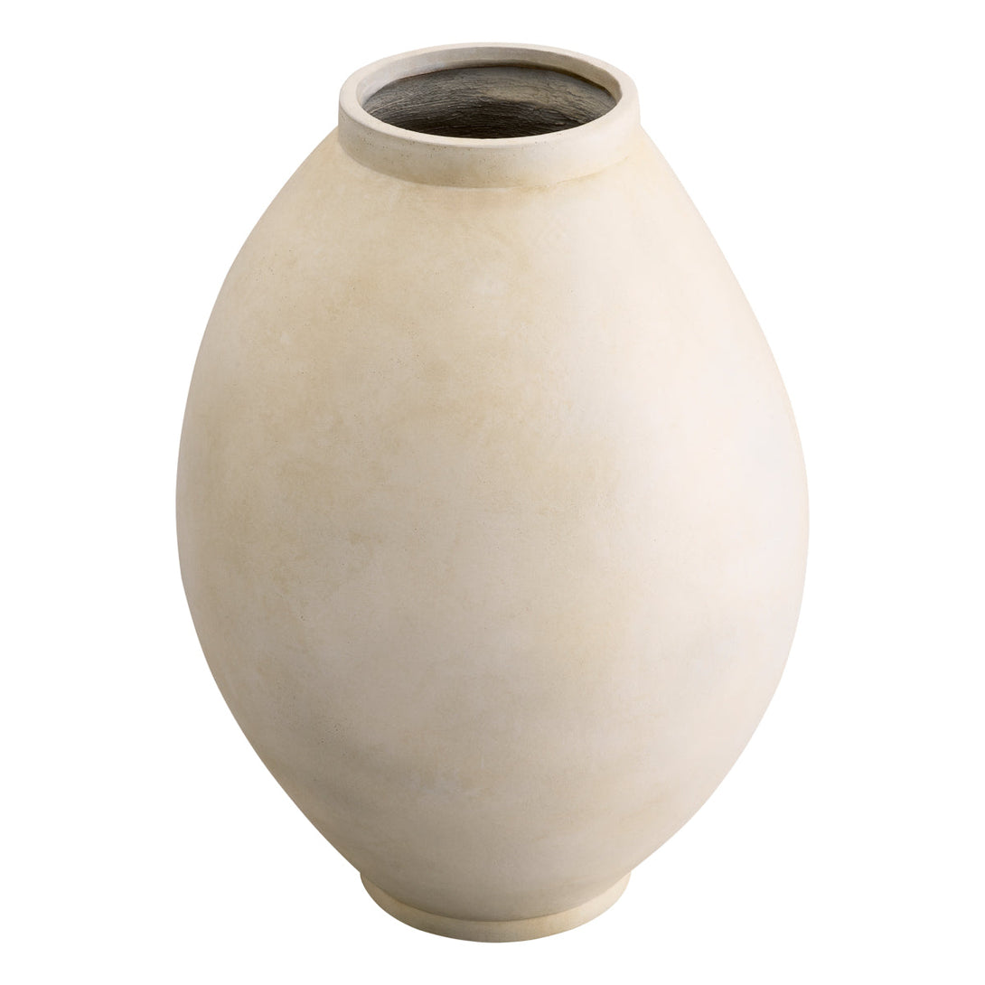 Vase Moon Jar Sand Finish Accessories Eichholtz