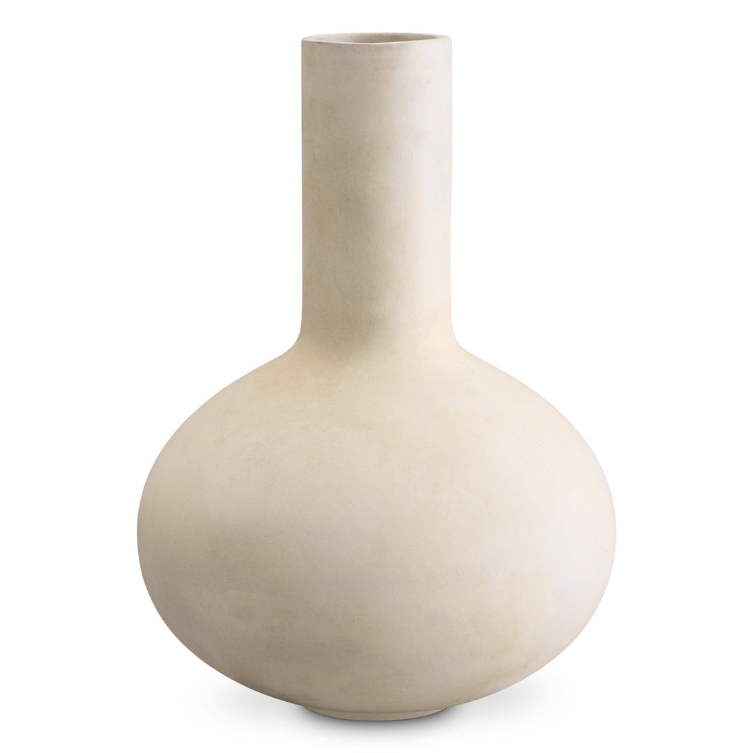 Vase Moon Jar Sand Finish Accessories Eichholtz