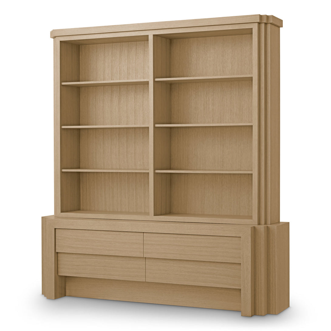 Cabinet Metropolitan L Natural Oak Veneer Furniture Eichholtz