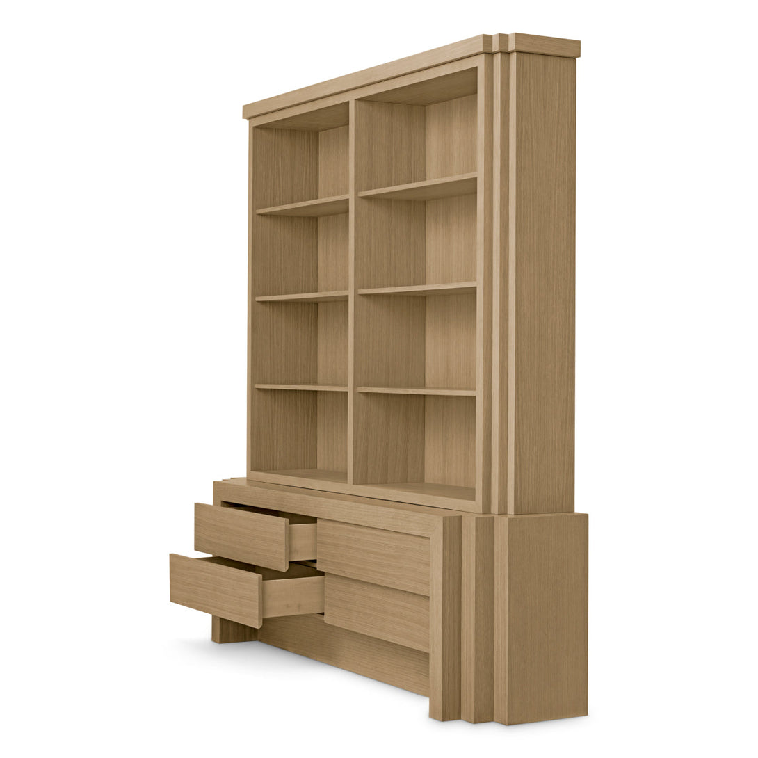 Cabinet Metropolitan L Natural Oak Veneer Furniture Eichholtz