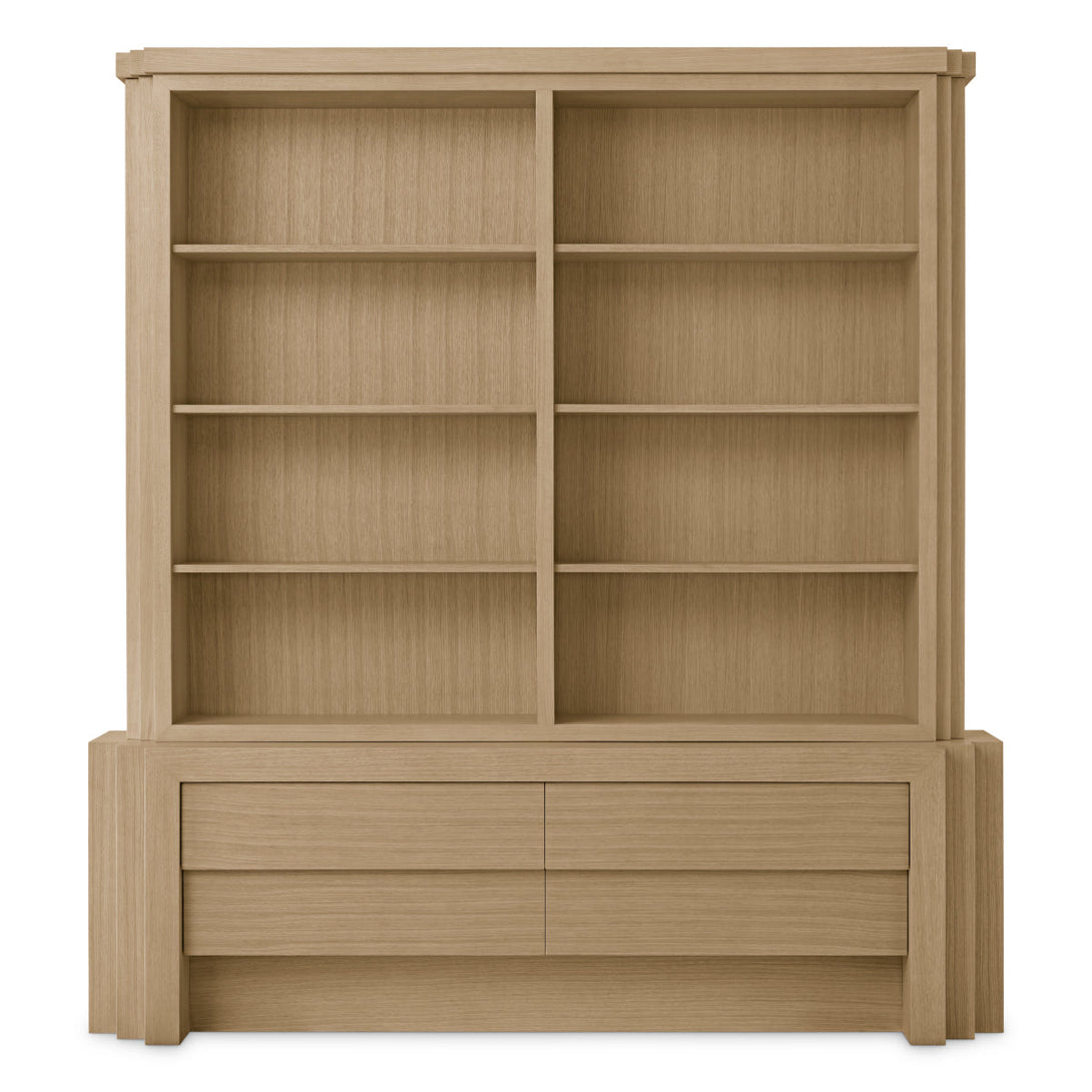 Cabinet Metropolitan L Natural Oak Veneer Furniture Eichholtz