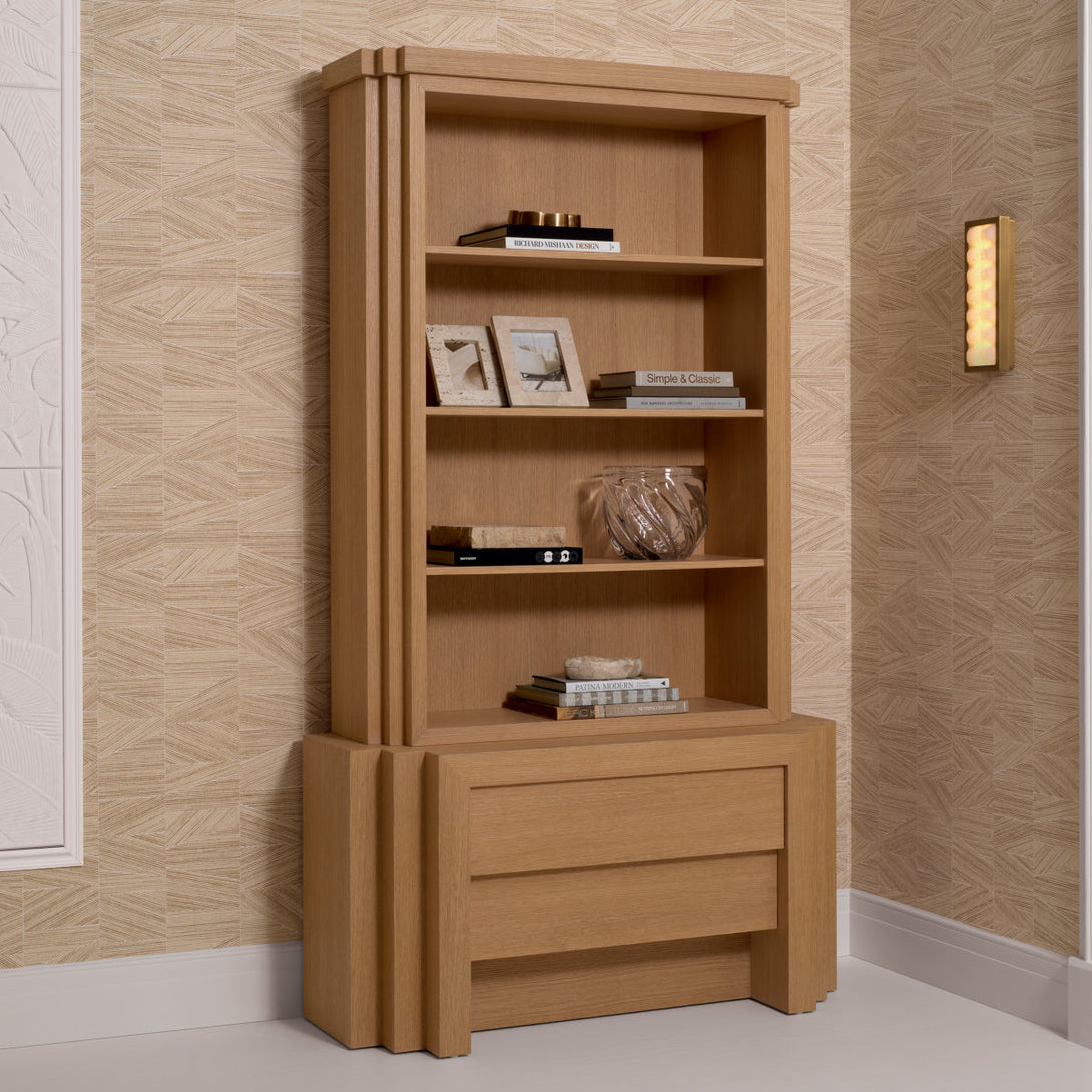 Cabinet Metropolitan S Natural Oak Veneer Furniture Eichholtz