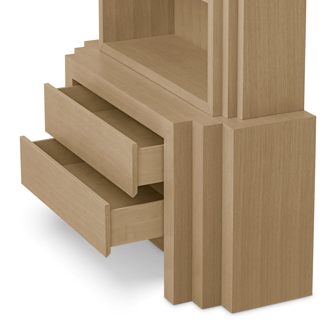 Cabinet Metropolitan S Natural Oak Veneer Furniture Eichholtz