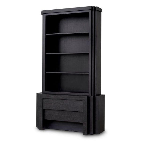 Cabinet Metropolitan S Charcoal Grey Oak Veneer Furniture Eichholtz
