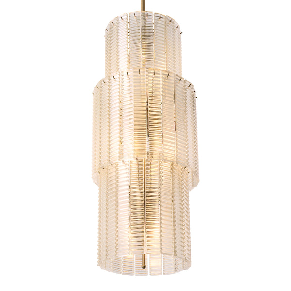 Chandelier Imperial Brushed Brass Finish Lighting Eichholtz