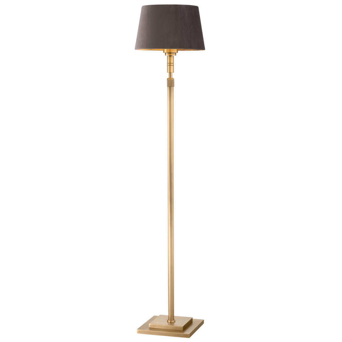 Floor Lamp Tryon Brushed Brass Finish Lighting Eichholtz