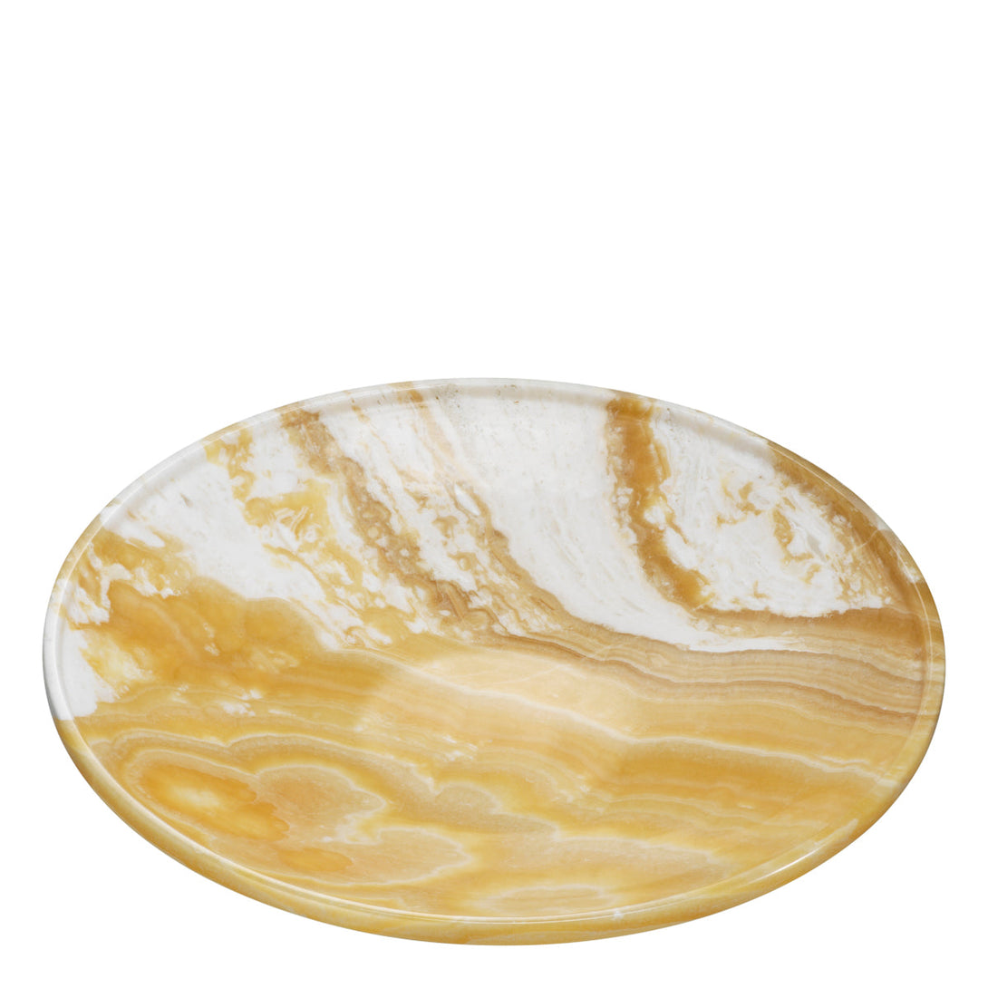 Bowl Memphite Natural Onyx Accessories Eichholtz
