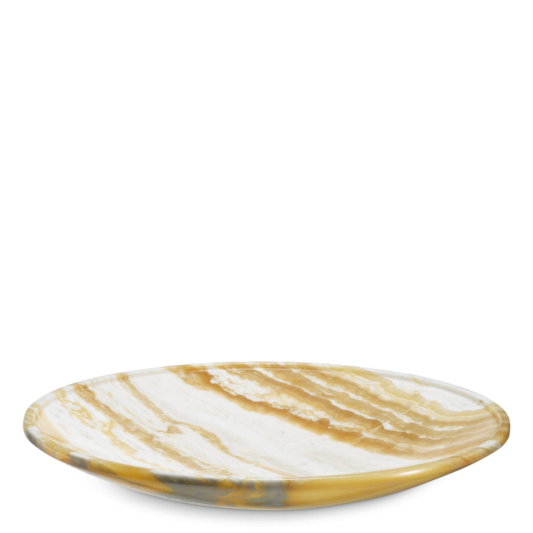 Bowl Memphite Natural Onyx Accessories Eichholtz