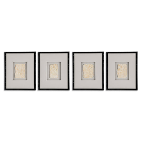 Wall Art Inlay Hatshepsut set of 4 Accessories Eichholtz