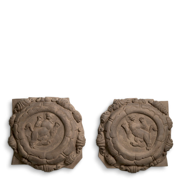Wall Object Liao set of 2 Accessories Eichholtz