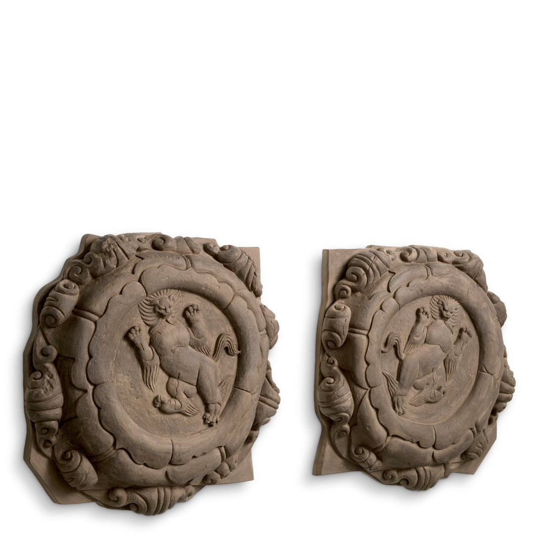 Wall Object Liao set of 2 Accessories Eichholtz