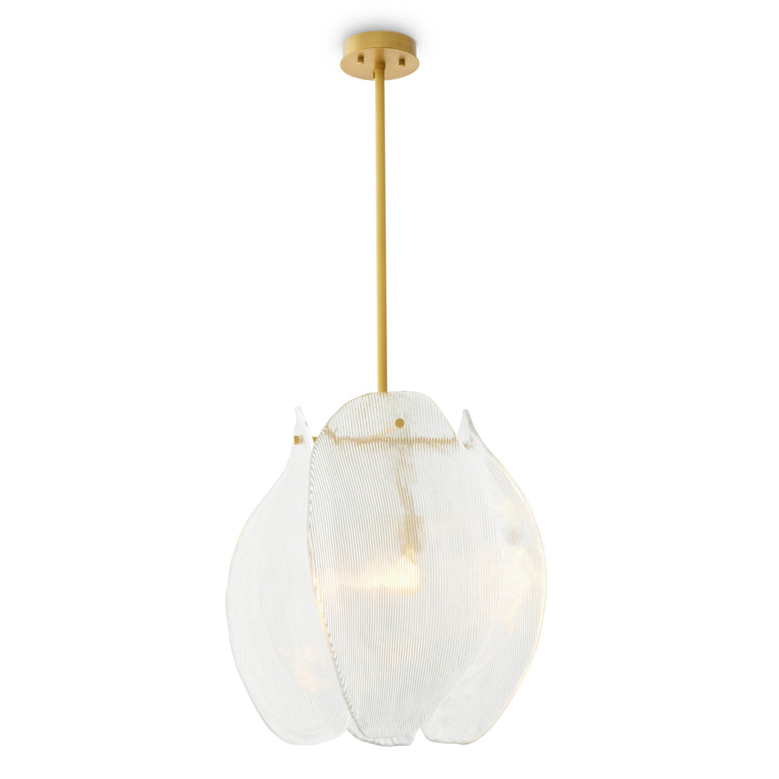 Chandelier Hibis Antique Brass Finish Lighting Eichholtz
