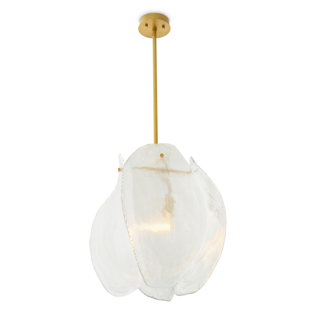 Chandelier Hibis Antique Brass Finish Lighting Eichholtz
