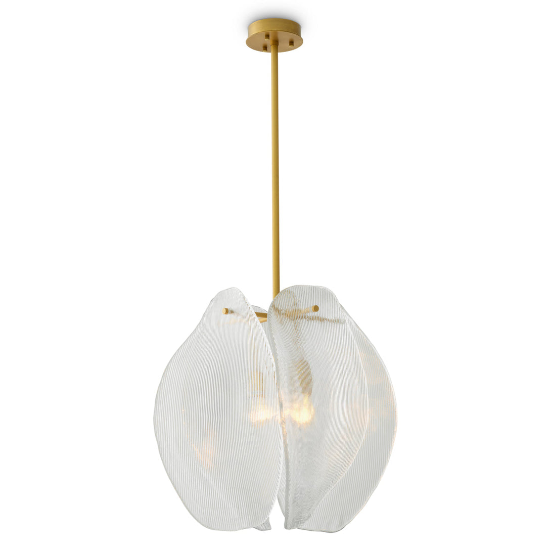Chandelier Hibis Antique Brass Finish Lighting Eichholtz