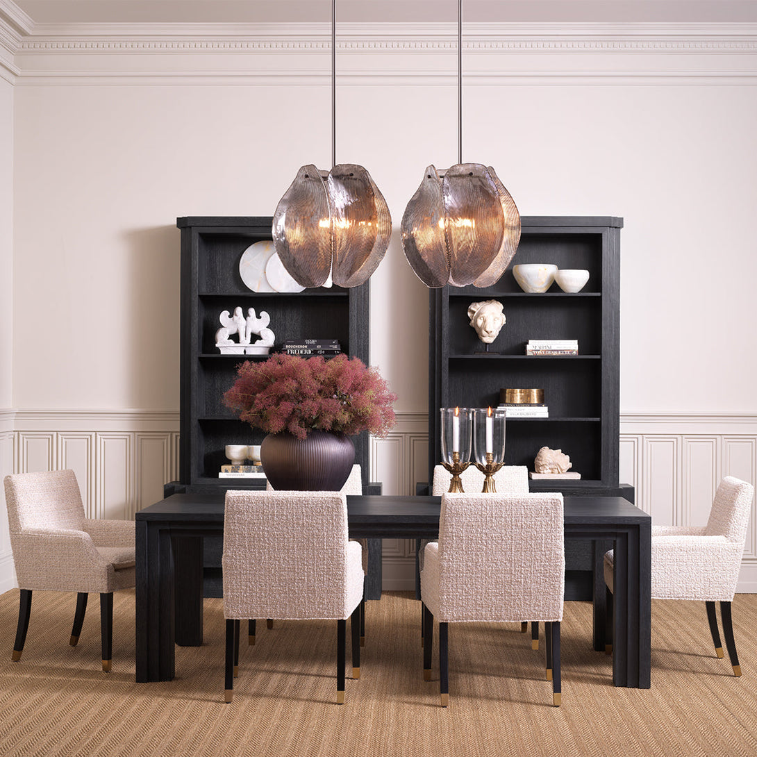 Chandelier Hibis Bronze Finish Lighting Eichholtz