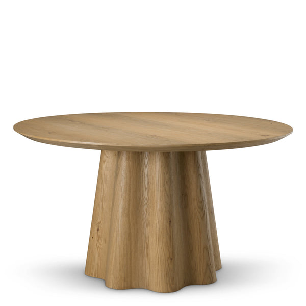 Dining Table Papyrus Warm Oak Veneer Furniture Eichholtz