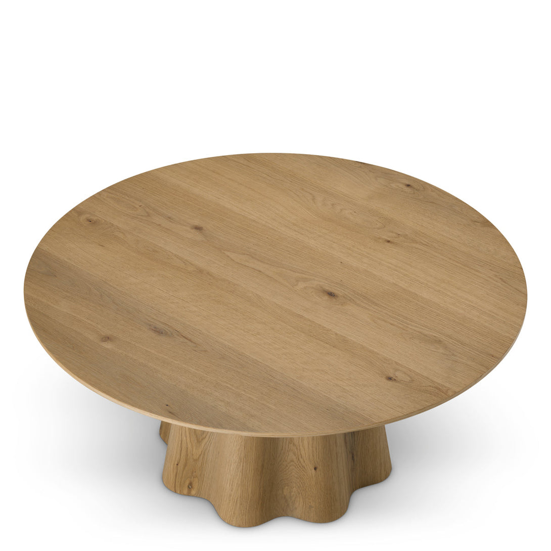 Coffee Table Papyrus Warm Oak Veneer Furniture Eichholtz