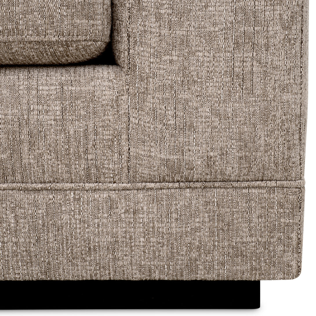 Chair Manhattan Hunt Chenille Taupe Furniture Eichholtz