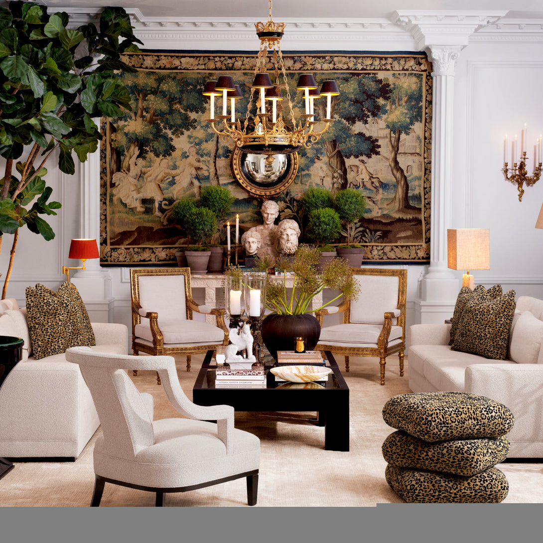 Chair Manhattan Palmer Beige Furniture Eichholtz