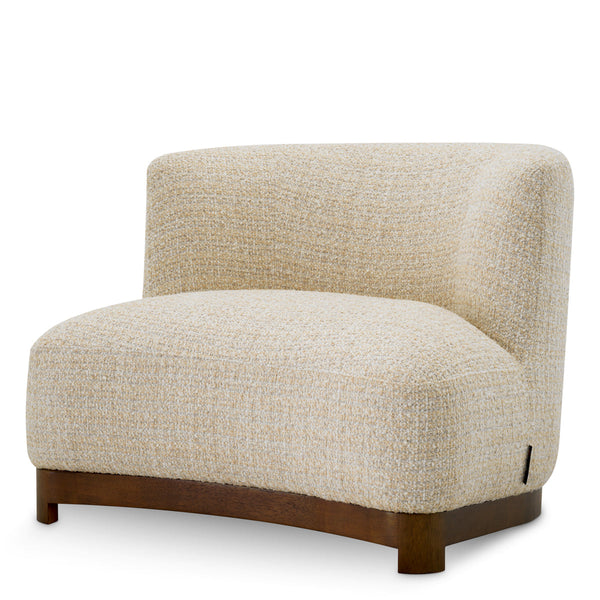 Chair Stelvio Winslow Chenille Beige Furniture Eichholtz