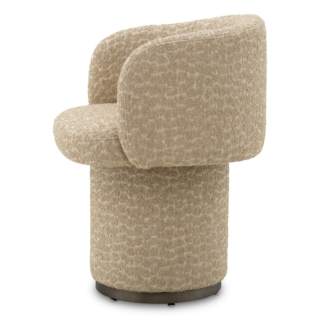 Dining Chair Marly Jacquard Beige Furniture Eichholtz