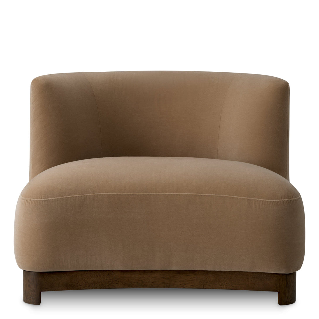 Chair Stelvio Morris Merino Camel Furniture Eichholtz