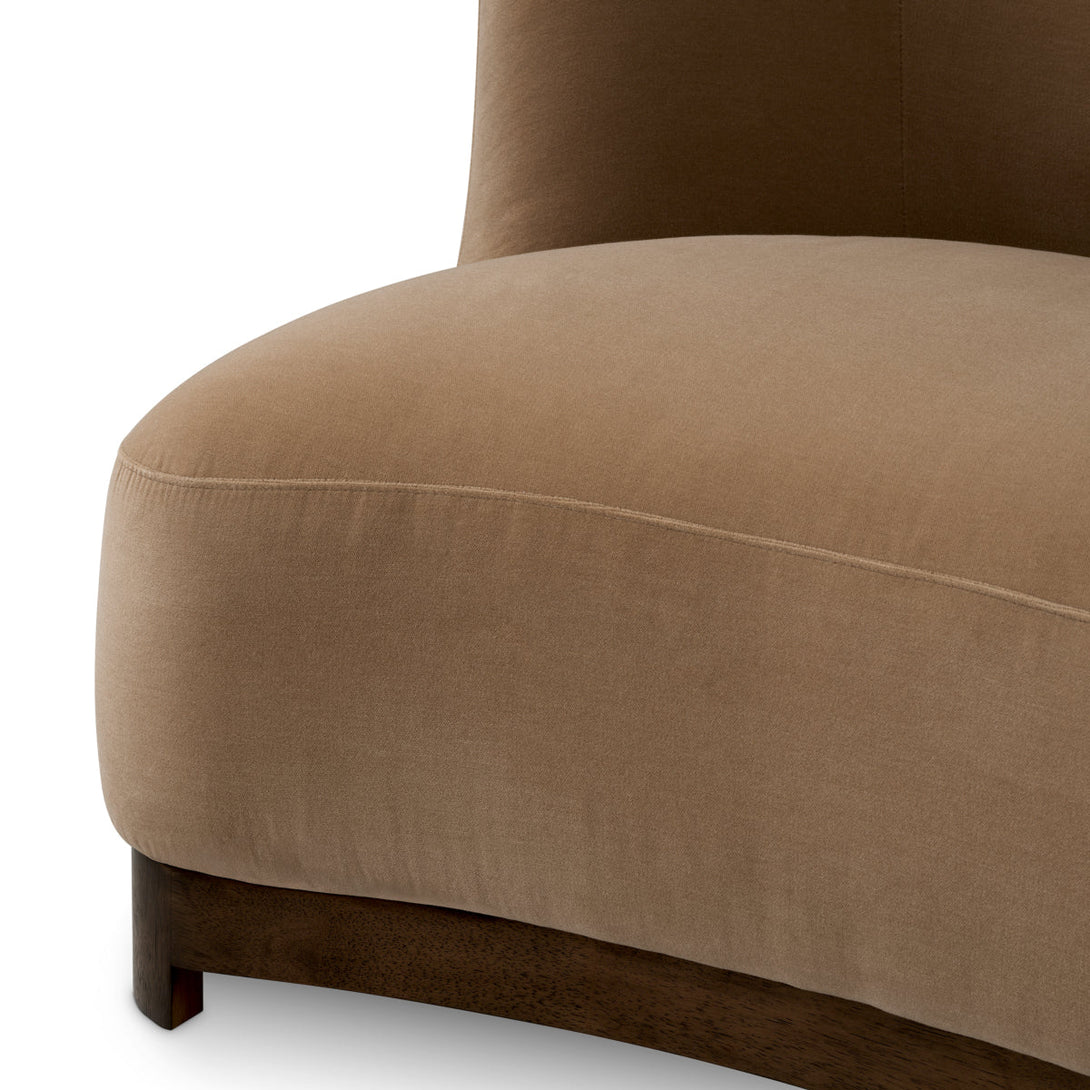 Chair Stelvio Morris Merino Camel Furniture Eichholtz